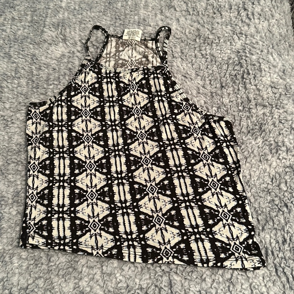 Kaleidoscope Design Crop Top